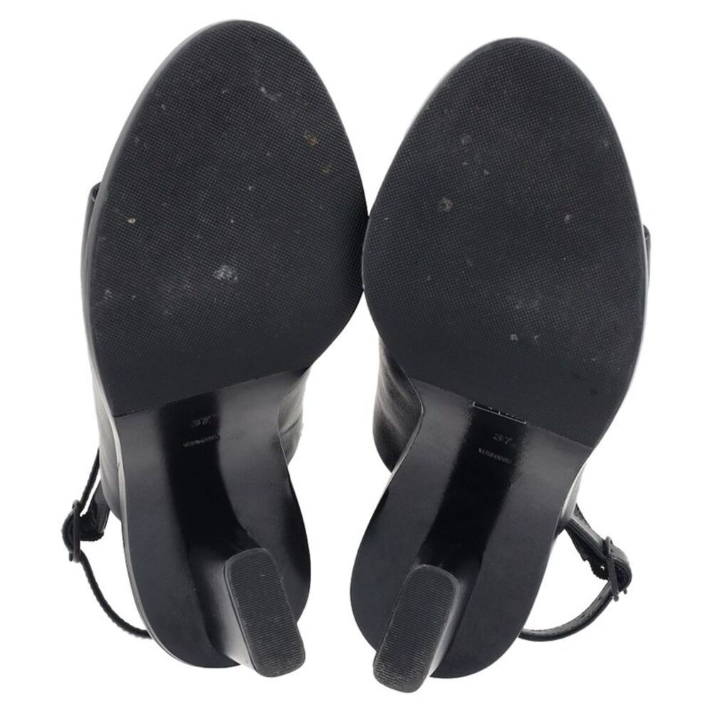 Alexander Wang Cole Slingback Mules in Black Leather - Picture 6 of 6